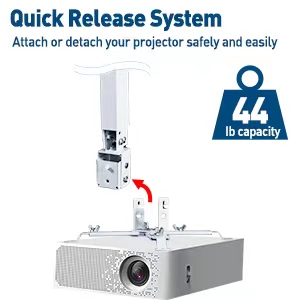 projector mount quick release