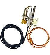 MCAMPAS Spark Igniter Pilot Burner Assembly Suitable for 10-326 Gas Water Heater Valve - LP Propa...