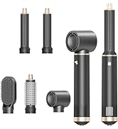 5 in 1 Hair Styler Set &amp; Hair Dryer Brush, Low-Speed Negative Ionic Air Styler Drying, Multi Hair...