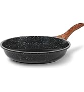 ESLITE LIFE Nonstick Ceramic Frying Pan Skillet, Non-Toxic Egg Omelette Kitchen Cooking Pans Comp...
