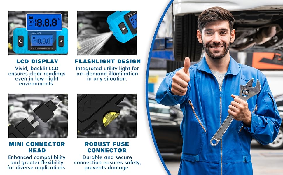 Automotive Circuit Fault Probe Tester