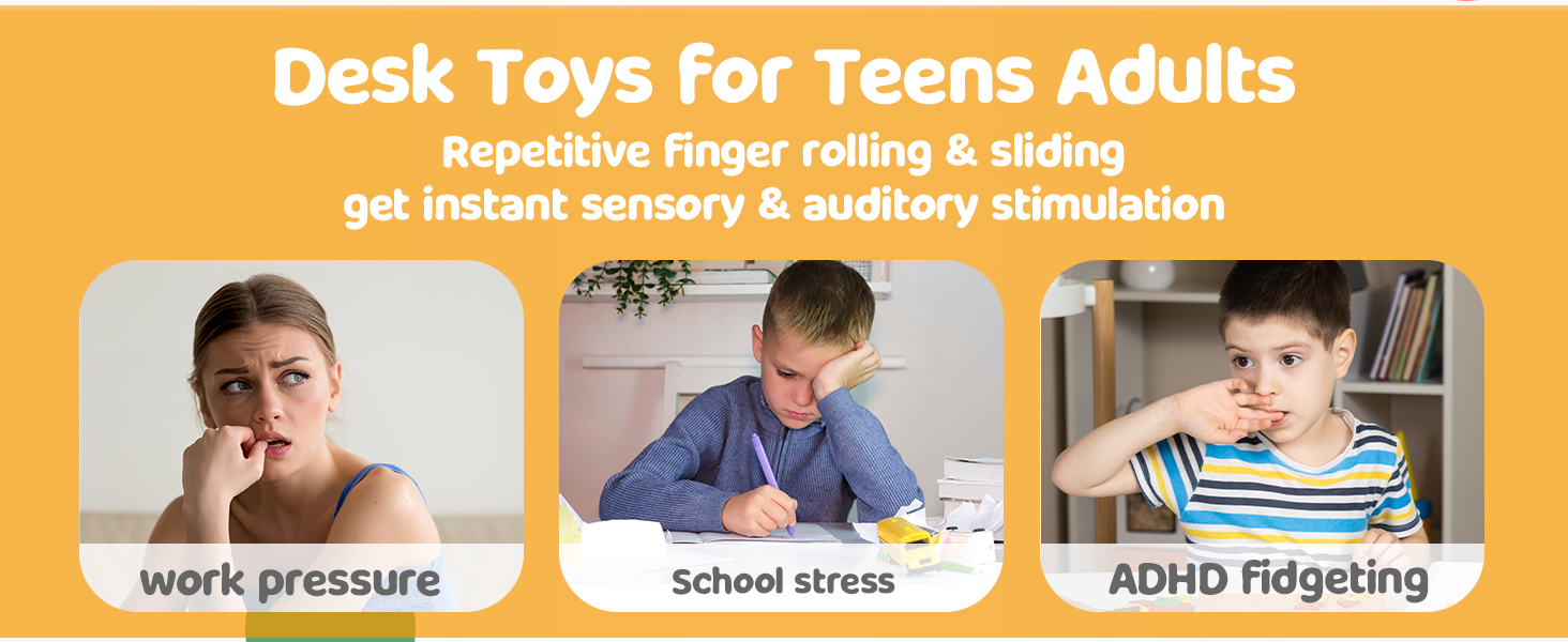 +fidget +sensory +quiet +office +worry stones