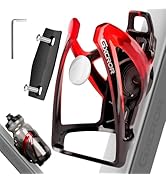 GXCROR Air Cage Bicycle Bottle Cage with Stealth Airtag Storage,Bike Water Bottle Holder,Water Bo...