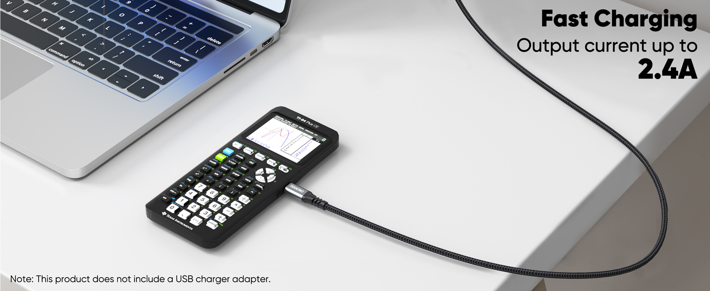 TI 84 Plus CE Charger Cable