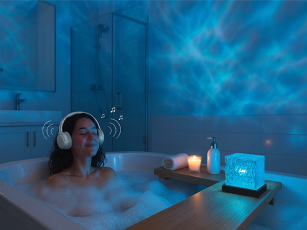 ocean wave projector light cordless