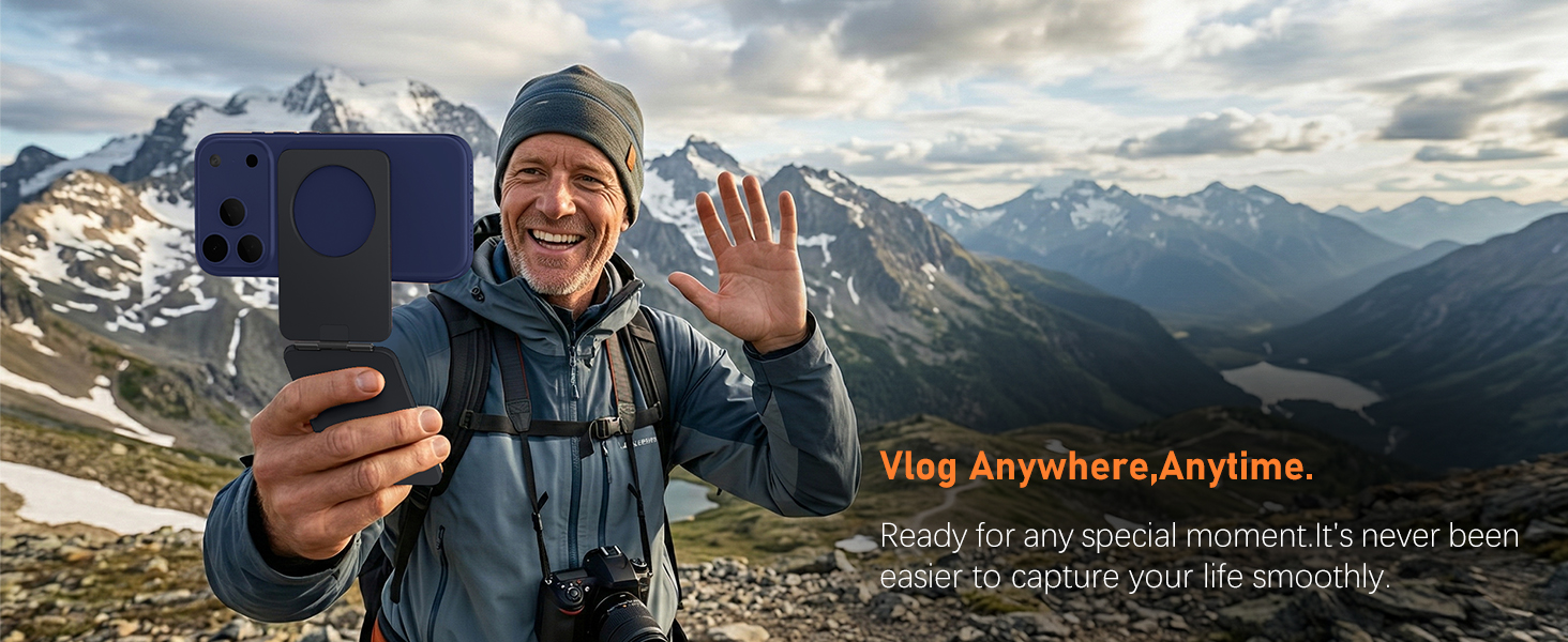 Vlog Anywhere,Anytime.