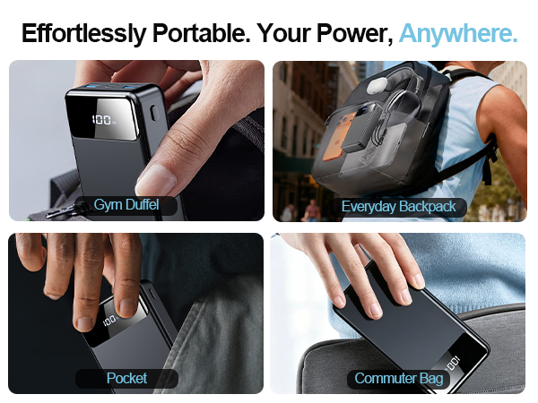 power bank fast charging iphone