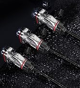 3 Pin Connectors, Waterproof Electrical Connectors, Aviation Cable Connector for Industrial, Powe...