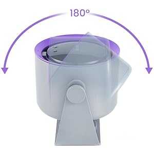 Air circulation fan with flexible angle