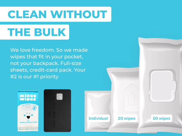 flushable wipes