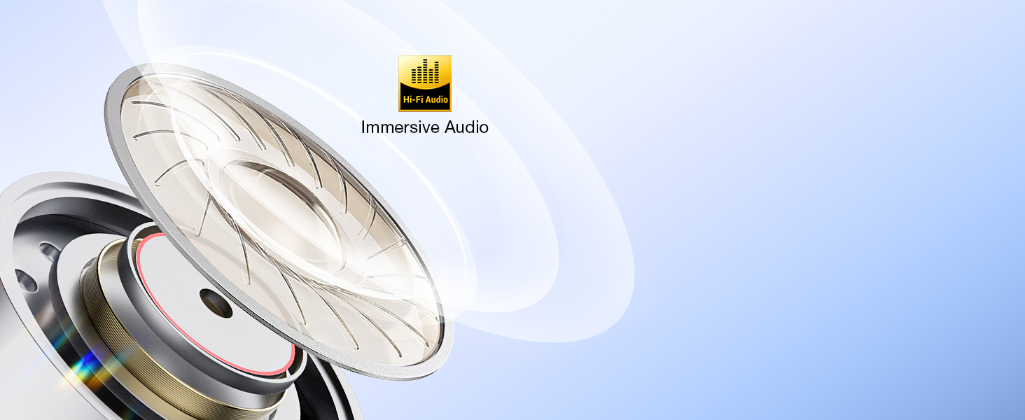 40mm Drivers - Immersive Audio