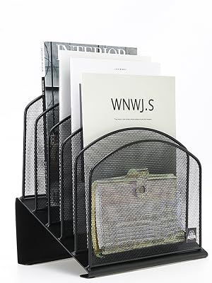 inclined desk file organizer
