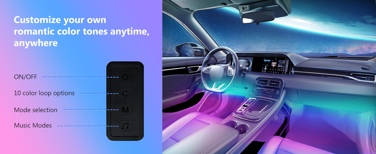car interior lights