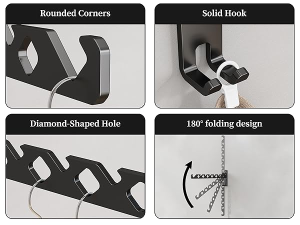 laundry hanger wall mount