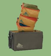 Kelty CARGO Box – Camping, Tailgating, Travel Organization Kit, Large Structured Tote + 3 Individ...