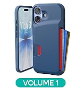 Smartish iPhone 17 Wallet Case - Wallet Slayer Vol. 1 [Slim + Protective] Credit Card Holder - D...