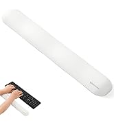 UnivoColors Design-Wave Keyboard Wrist Rest, Artificial Sheepskin+Memory Foam+Ergonomic+Anti-Slip...