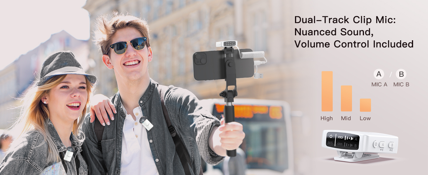 wireless recording mic system