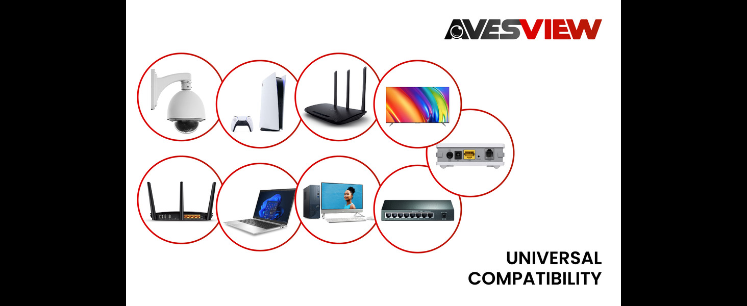 AvesView SFTP Patch Cable 25ft