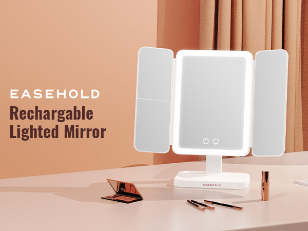 lighted make up mirror