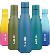 BJPKPK 17oz Insulated Water Bottles Stainless Steel Sports Water Bottles Keep Cold and Hot for Tr...