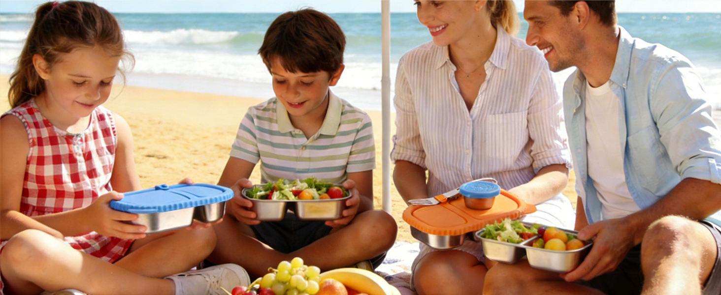 Stainless Steel Snack Containers