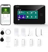TUGARD 4.3"Fulltouch Screen Smart Home Security System,12PCS Alarm Security with Phone APP Alert,...