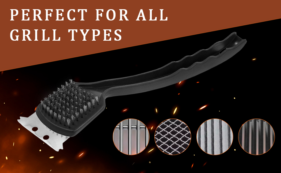 Scenarios for using barbecue brushes