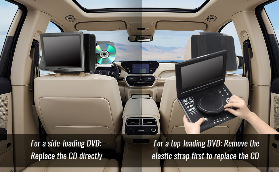 DVD Player Car Mount