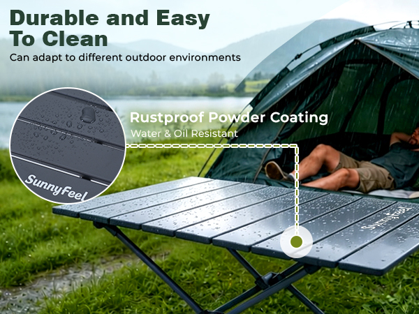 lightweight camping table
