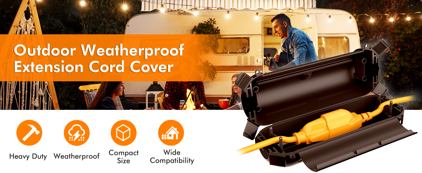 outdoor extension cord cover
