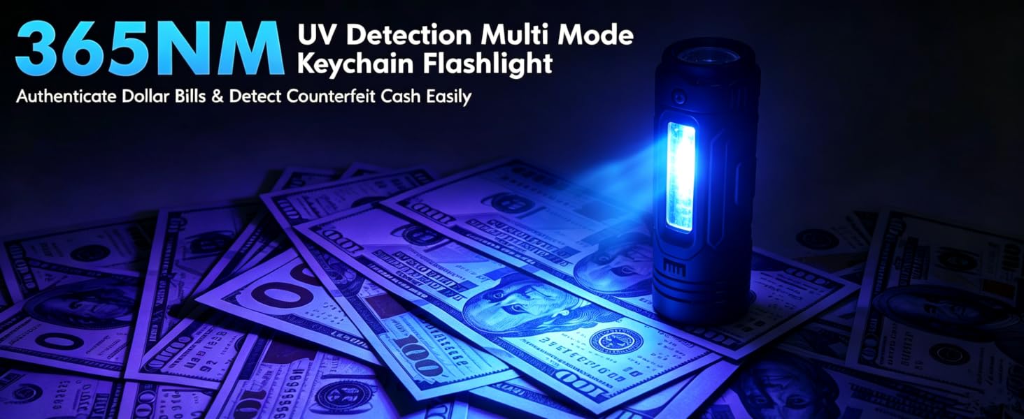 black light flashlight rechargeable,365nm uv flashlight