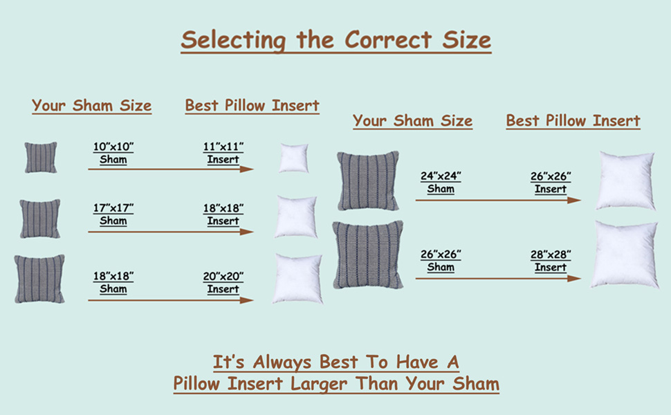 king forms cover washable square pillow insert throw set microfiber couch included standard sleeping