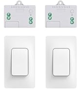 Cerhot Self Powered Wireless Light Switch Kit Remote Light Switches Wireless No Wiring No Battery...