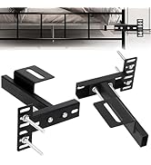 2 Pack Headboard Brackets for Metal Bed Frame, Universal Adjustable Metal Bed Base Headboard Brac...