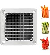 WICHEMI Dicer Blades Commercial Vegetable Chopper Dicer Blade Replacement Stainless Steel Blade f...
