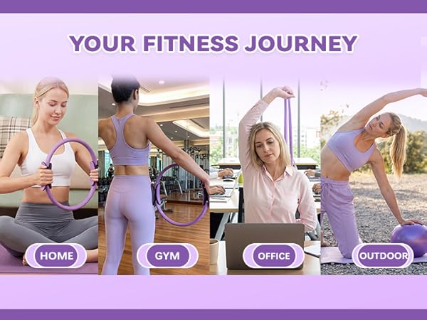 Pilates Ring and Ball Set