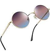 Joopin Hippie Round Sunglasses for Women Men Circle Sun Glasses UV400 Protection