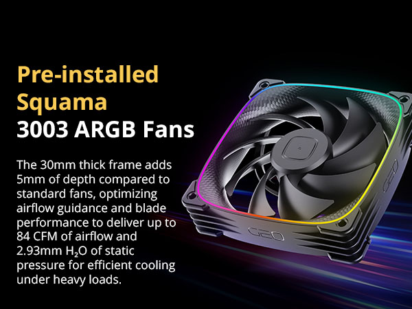 3003 ARGB FANS