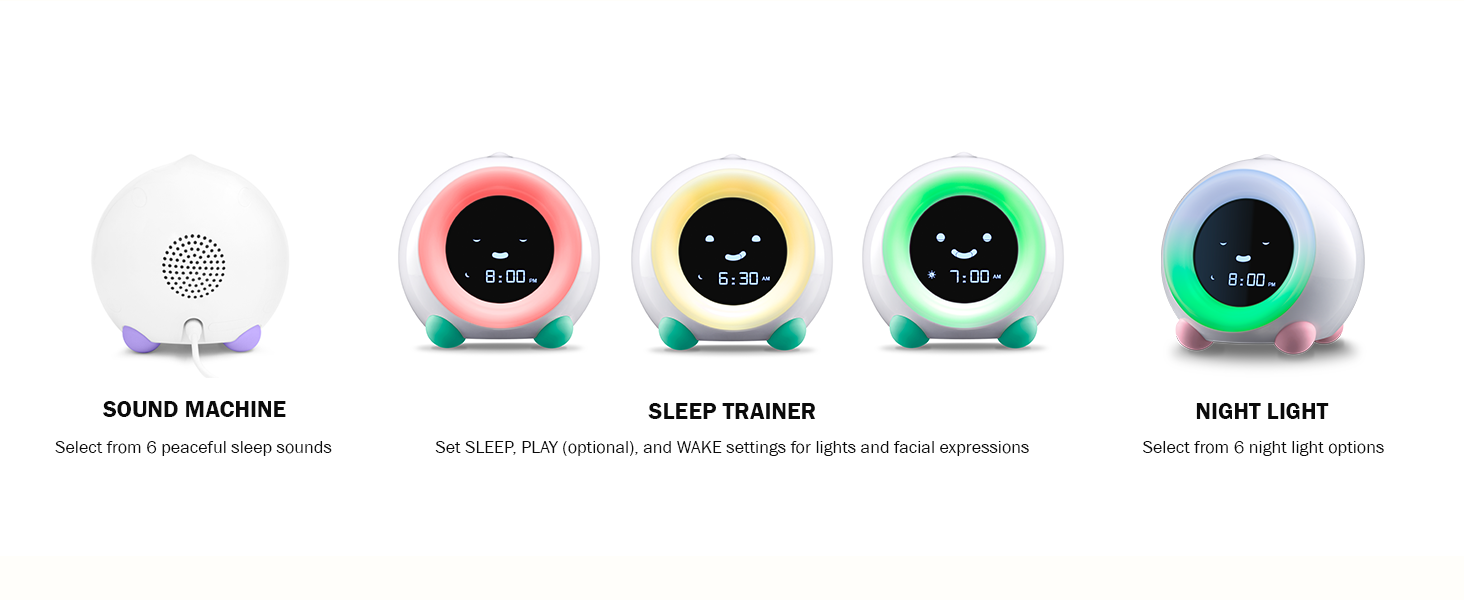kids clock potty wake light wake up cloud purple blue wakeup trainer lids super training