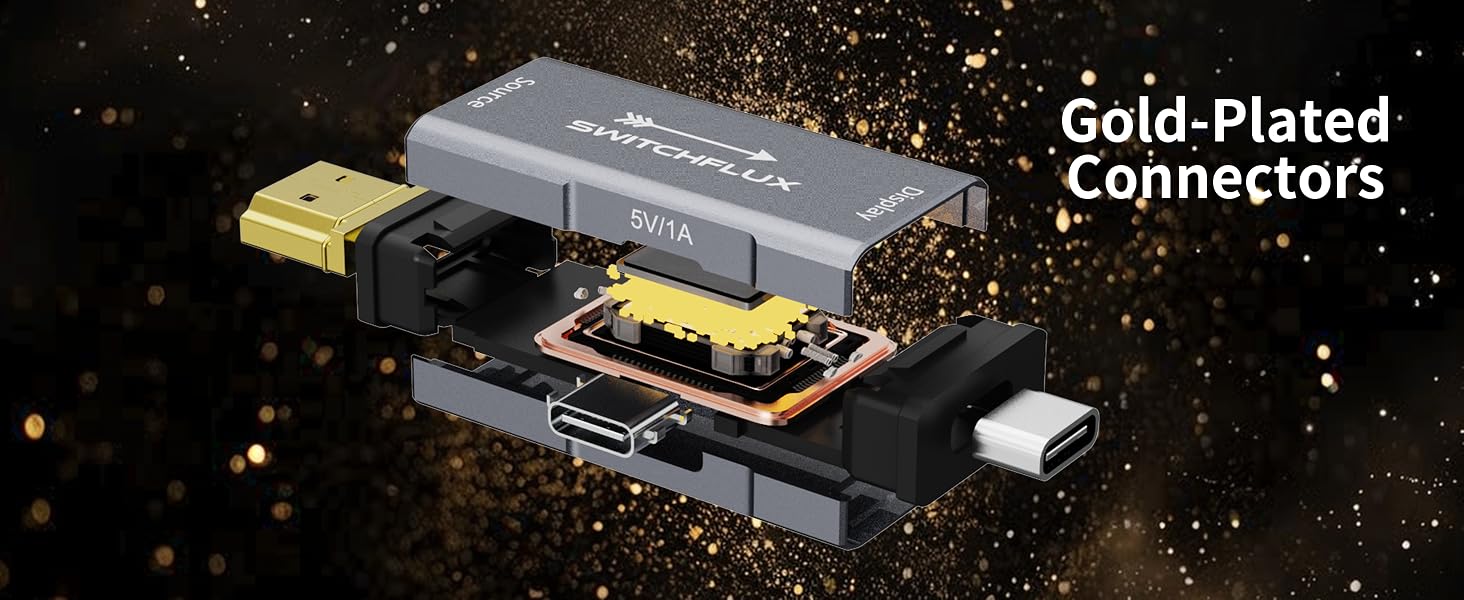 hdmi source to usb c display adapter