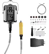 VEVOR Flex Shaft Grinder, 1000W 30,000RPM Electric Flex Shaft Rotary Tool Carver, Multi-functiona...