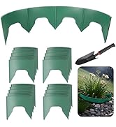 YIYIREA 5Pack Slope Planters 20PCS 6Inch Spliceable Round Edging with Shovel Erosion Control Plas...