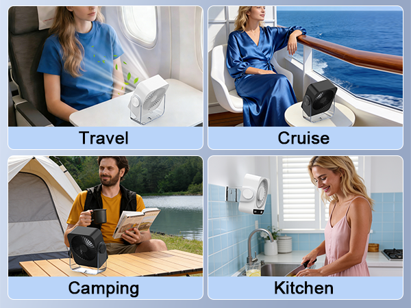 battery operated fans portable