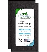 cleanair charcole waterless blck container simplicity materials electrostatic exhaust commercial 4pk