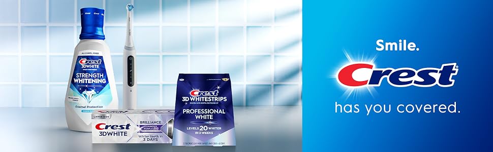 Smile. Crest has you covered.