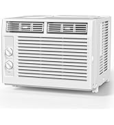 Antarctic Star 5,000 BTU Small Window Air Conditioner Unit Cool Up to 150 Sq.ft, Window AC Unit w...