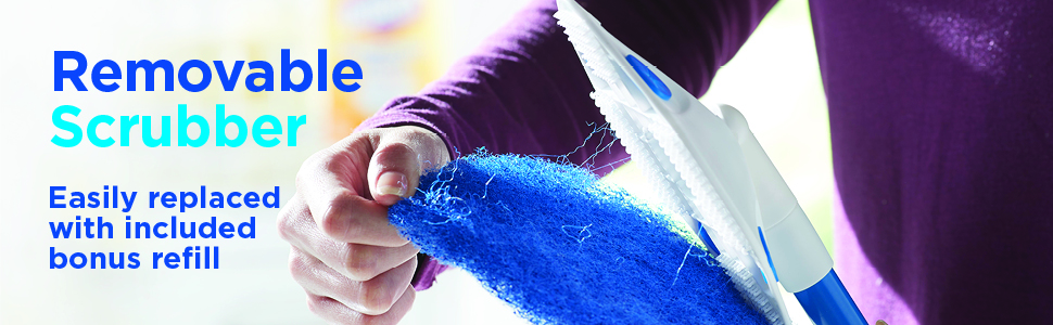 removable scrubber