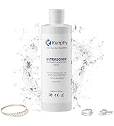 kunphy Ultrasonic Jewelry Cleaner Solution, Jewelry Cleaner for Diamond(s), Gold, Silver, Gemst...