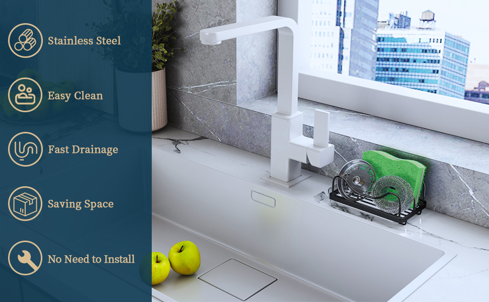 sponge holder for kitchen sink caddy organizer sponge holder caddy organizer